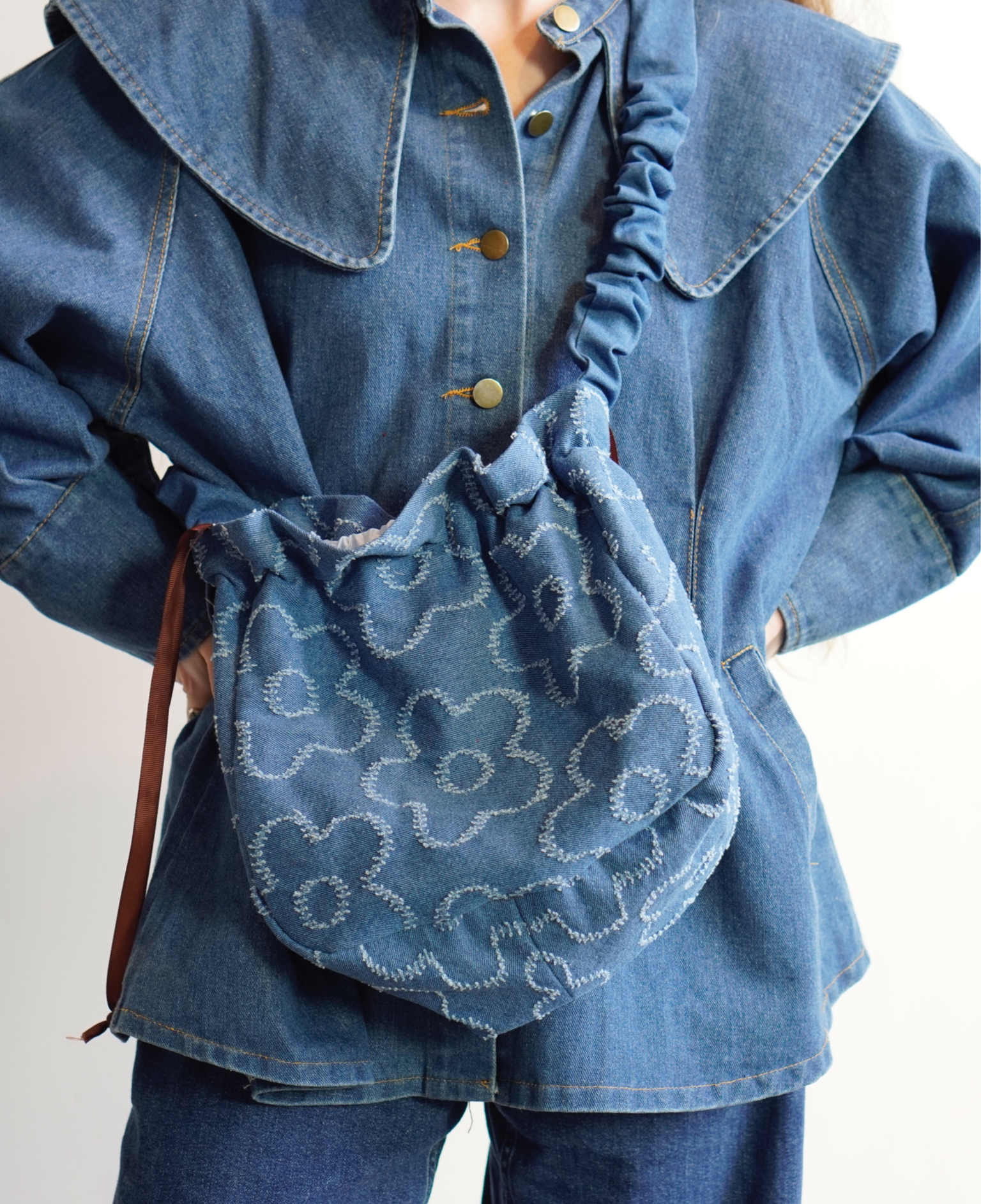Project Bag and Pouf